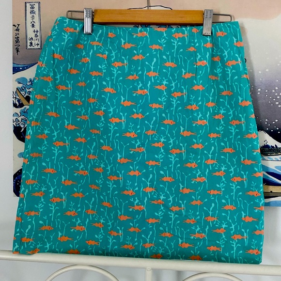 Lilly Pulitzer Tropical Fish Skirt - Picture 1 of 16